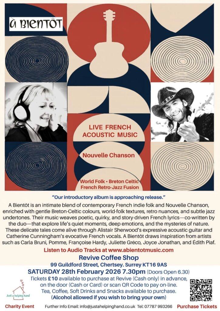 Live Music Event – A Bientot Gig